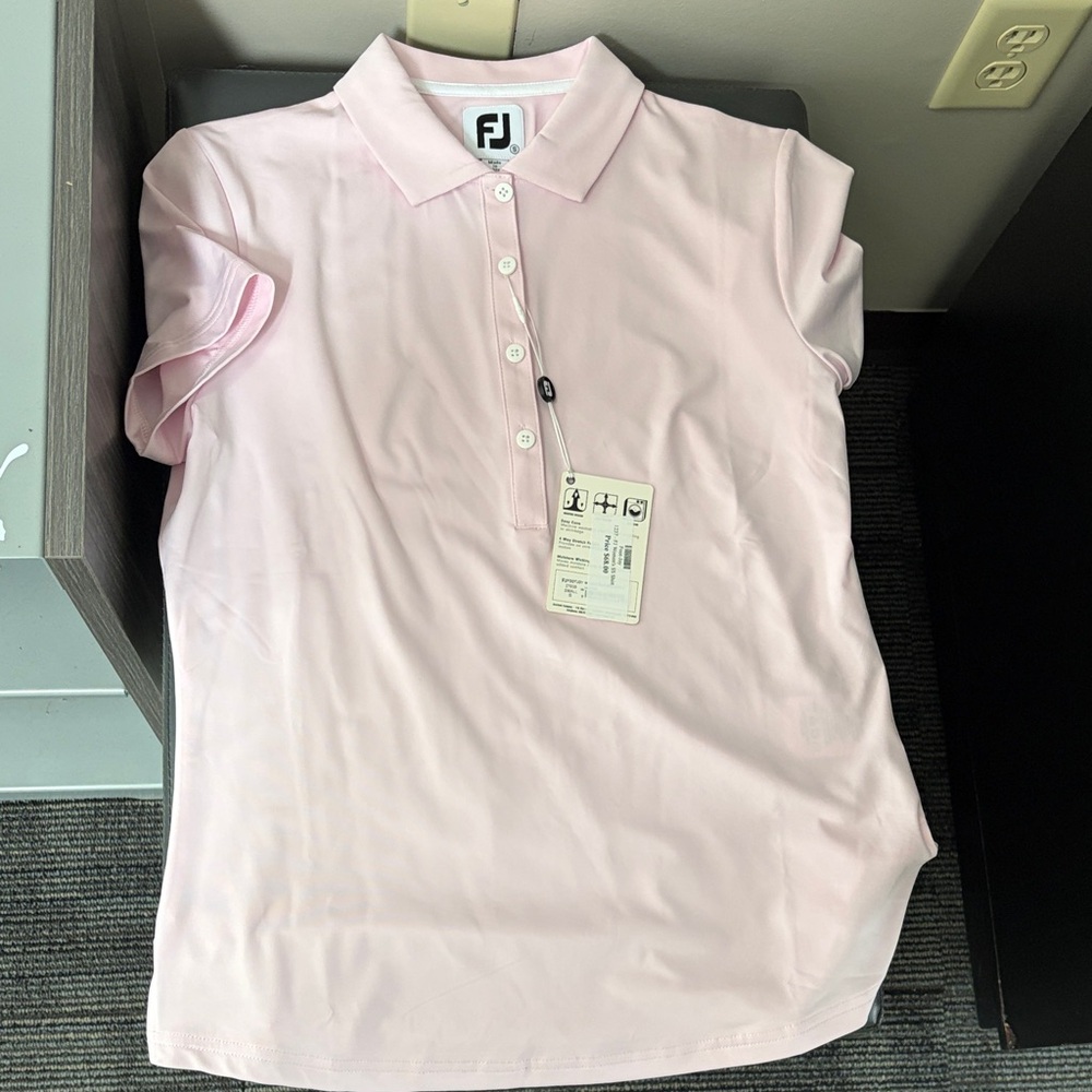 FootJoy Light Pink Polo Shirt